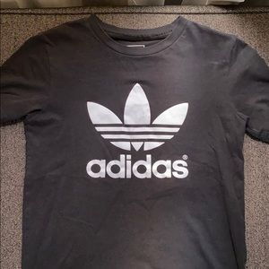 Adidas black t-shirt